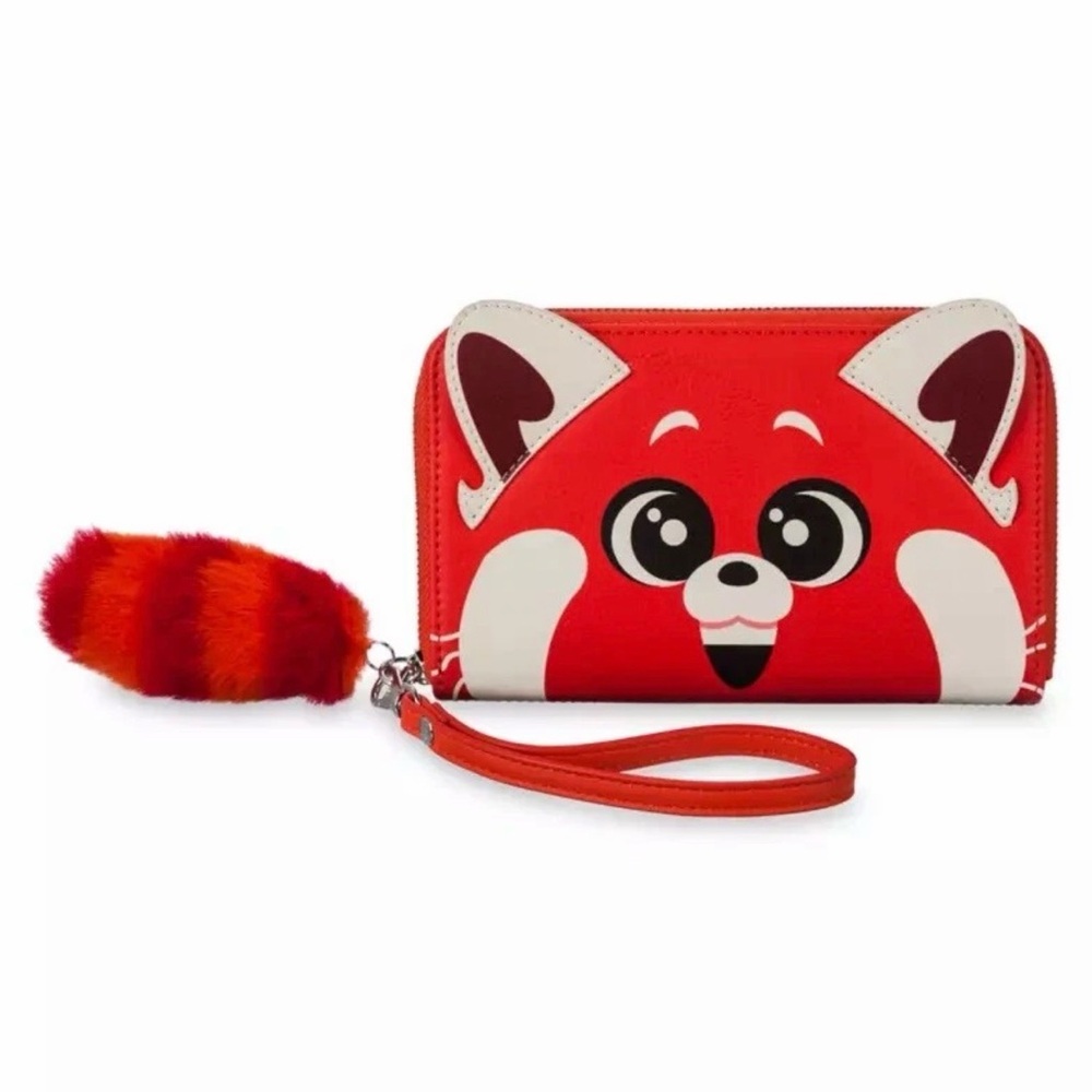 Disney Parks Loungefly Turning Red Panda Mei Wallet Wristlet